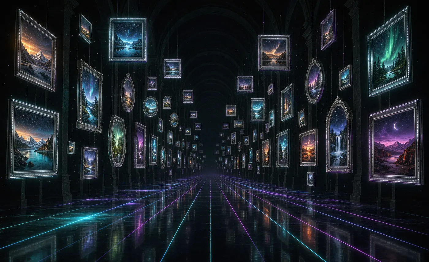 作品配图：摄影作品集 · 虚空画廊